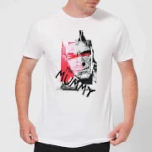 Image of Universal Monsters The Mummy Collage Mens T-Shirt - White - 3XL