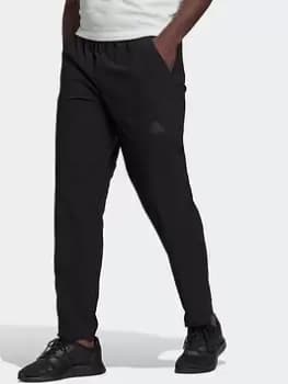 Image of adidas Essentials Hero To Halo Woven Tracksuit Bottoms, Black Size XL Men