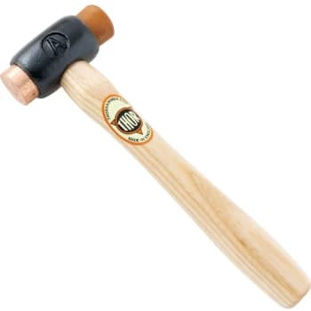 Image of 03-208 25MM Copper Hide Hammer with Wood Handle - Thor