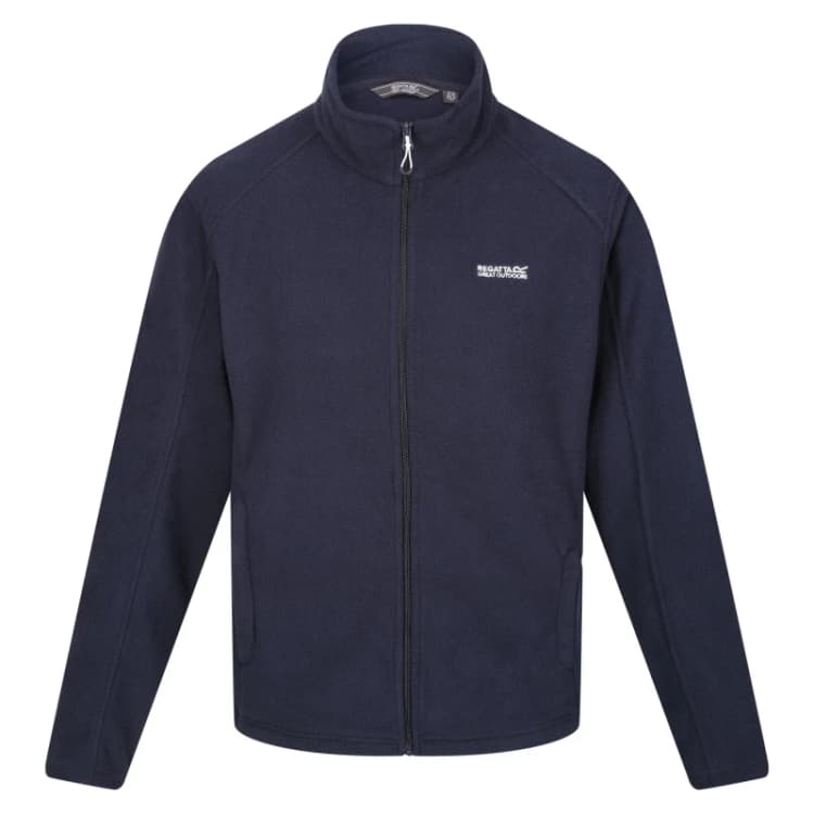 Image of Regatta Regatta Men 'Hedman II' Heavyweight Full Zip Fleece in Navy Size: X-Large Navy XL Male 5051513611998