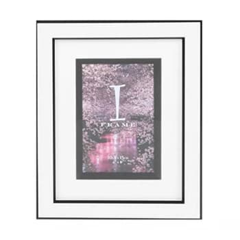 Image of 4" x 6" - iFrame Plastic Black & White Photo Frame