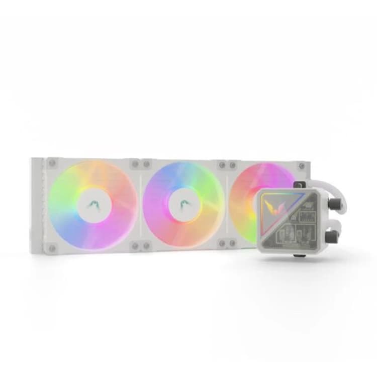 Image of Valkyrie Valkyrie V360 Lite Processor All-in-One liquid cooler 36cm White VK-AIOVL360W