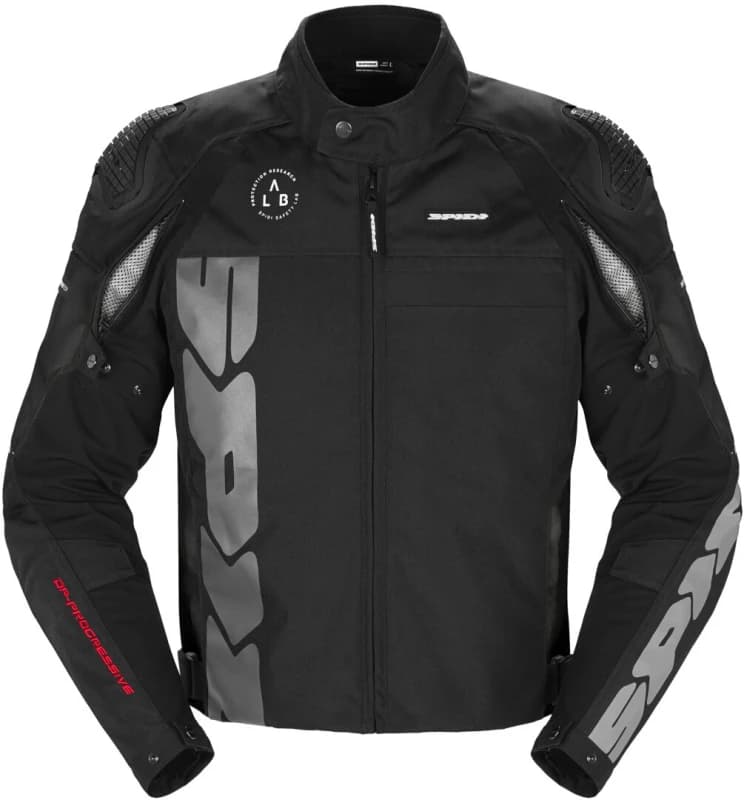 Image of Spidi Progressive Tex Jacket Black Size L
