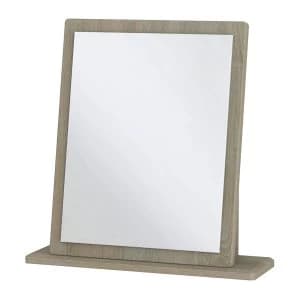 Image of Robert Dyas Kirkhill Ready Assembled Dressing Table Mirror - Cedar
