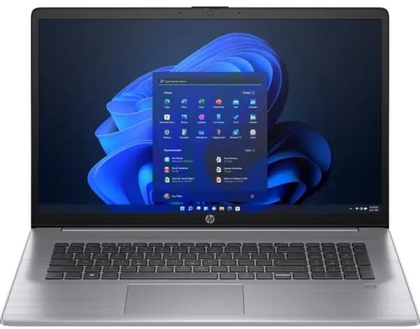 Image of HP 470 G10 Laptop, Intel Core i5-1335U, 16GB DDR4, 512GB PCIe SSD, 17.3" Full HD IPS, Intel Iris Xe, Windows 11 Pro 967V7ET#ABU