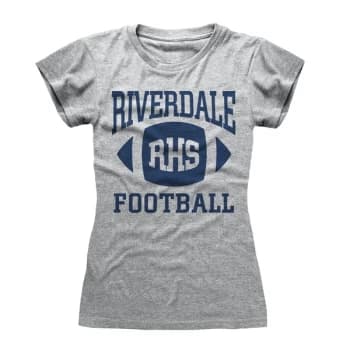 Image of Riverdale - Football Womens Large T-Shirt - Grey