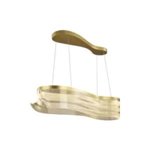 Image of Veles LED Ceiling Pendant Lamp 42W 3000K Aluminum, Iron Gold