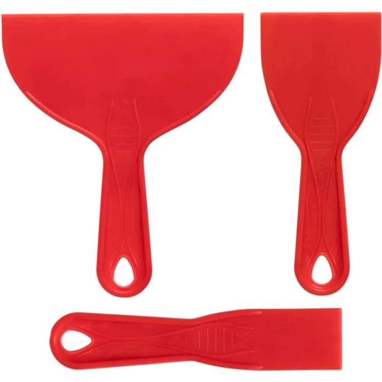 Image of Putty Filler Knife Set Painting Decorator Spreader Scraper 3pc Amtech G0948
