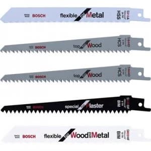 Image of Bosch Home and GardenKeo 5-pack saw blade set for wood/metal/plasterboardF016800307 150 mm Suitable for Bosch Garden saw Keo