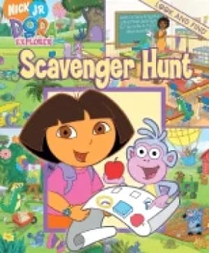 Image of look and find dora the explorer scavenger hunt