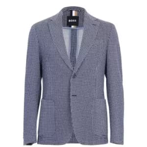 Image of Boss C-Hanry Slim Fit Jacket - Blue