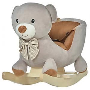 Image of HOMCOM Rocking Horse 330-111 Grey