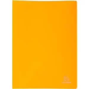Image of Exacompta Display Book 85109E A4 Yellow 100 Pockets Pack of 8
