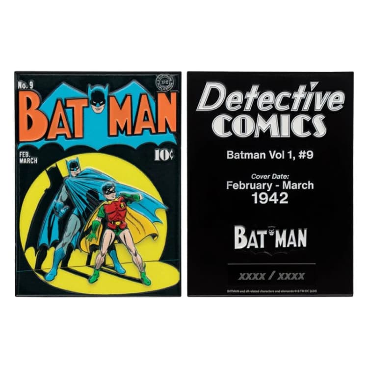 Image of DC Comics Batman Detective Comics #9 Limited Edition Metal Ingot Multicolor Unisex