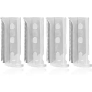 Image of Tweezerman Facial Razor replacement blades for eyebrows 4 pc