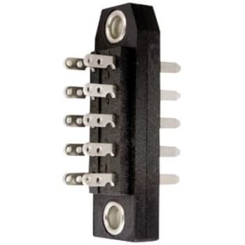 Image of Telegaertner J00046A0906 Terminal Pin Strip Pitch 2.54 DIN 41618 Terminal pin strip Number of pins 26