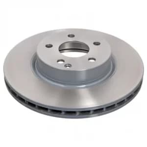 Image of Pair of Brake Discs 30598 by Febi Bilstein Front Axle