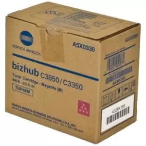 Image of Original Konica Minolta TNP49M Magenta Toner Cartridge