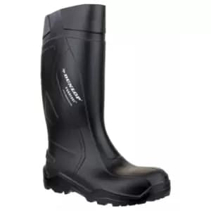 Image of C762041 / Dunlop Purofort+ Full Safety Wellington / Mens Safety Boots (40 EUR) (Black) - Black