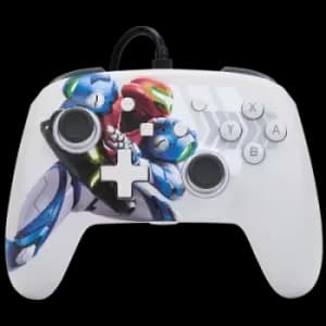 Image of Switch Enhanced Wired Controller - Metroid Dread for Switch