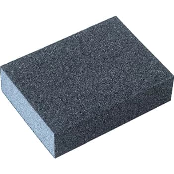 Image of 96 X 69 X 25MM Four Abrasive Sanding Sponge - Aluminium Oxide - Square End - Fine