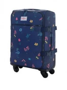 Image of Cath Kidston Twilight Sprig 4 Wheel Cabin Bag