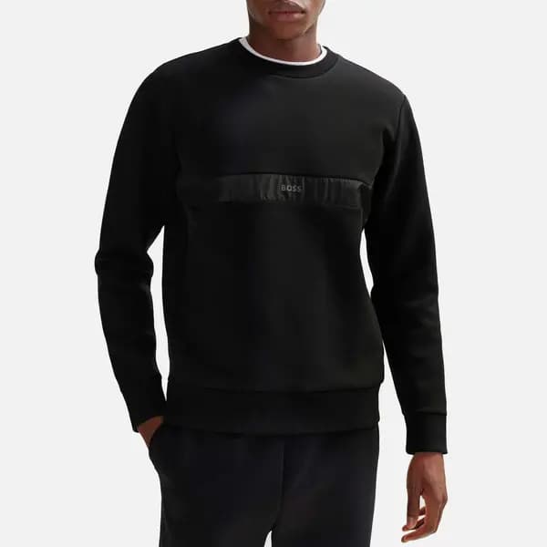 Image of BOSS Green Salbon Cotton-Blend Sweatshirt - XL
