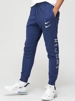 Image of Nike Swoosh Reflective Jogger - Navy/Silver