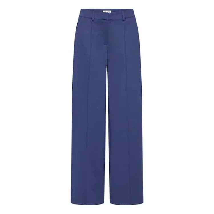 Image of Ichi Wide-leg trousers For Her Ichi Kate SUS Office Bleu Female XL