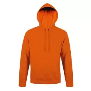 Image of SOLS Snake Unisex Hooded Sweatshirt / Hoodie (S) (Orange)