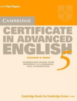 Image of Cambridge Certificate in Advanced English 5 Teachers Book by Cambridge Esol Paperback