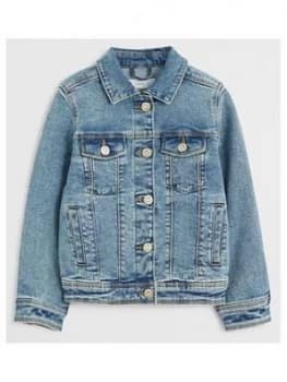 Image of Mango Girls Denim Jacket - Blue