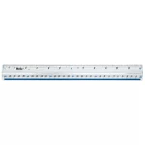 Image of Helix L12080 Fingergrip Rule 30cm
