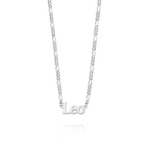 Image of Daisy London Jewellery 925 Sterling Silver Leo Zodiac Necklace Sterling Silver