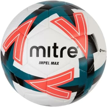 Image of Impel Max Training Ball - 5 - White/Black/Orange/Green - Mitre