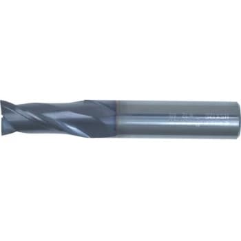 Image of 6.00MM Series 60 Carbide 2 Flute Plain Shank Short Series Slot Drill - Swisstech