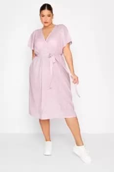 Image of Ditsy Floral Print Wrap Dress