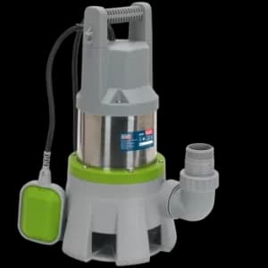 Image of Sealey WPD415 High Flow Submersible Stainless Dirty Water Pump 240v