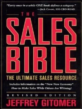 Image of The Sales Bible by Jeffrey Gitomer Paperback