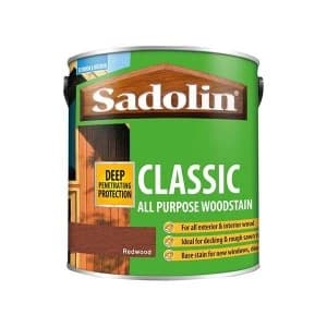 Image of Sadolin Classic Wood Protection Jacobean Walnut 2.5 litre