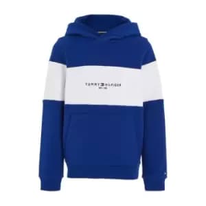 Image of Tommy Hilfiger Essential Colorblock Hoodie - Blue