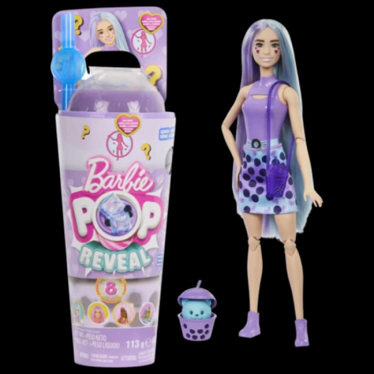 Image of Barbie Pop Doll Reveal Bubble Tea Coconut Milk