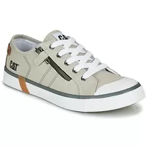 Image of Caterpillar CARL boys's Childrens Shoes Trainers in Beige - Sizes 13.5 kid,1.5 kid