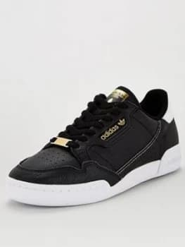 Image of Adidas Originals Continental 80 - Black/White
