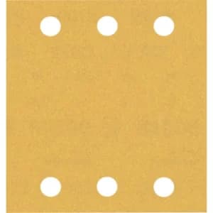 Image of Bosch Expert C470 Punched Hook and Look Sanding Sheets 115mm x 107mm 180g Pack of 10