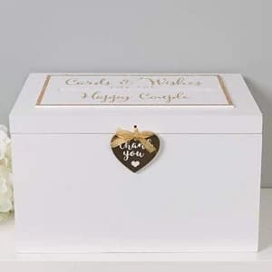 Image of Always & Forever Wedding Thank You Card Box