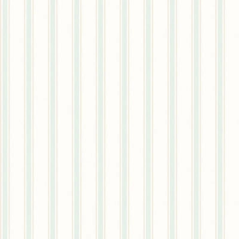 Image of Hoopla Walls Chalk Stripe Seafoam Wallpaper