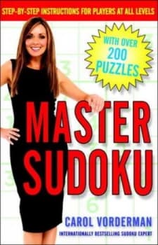 Image of Master Sudoku by Carol Vorderman Book