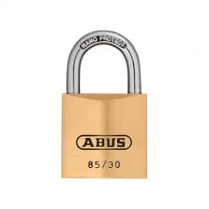 Image of ABUS Mechanical 85/30mm Brass Padlock Carded
