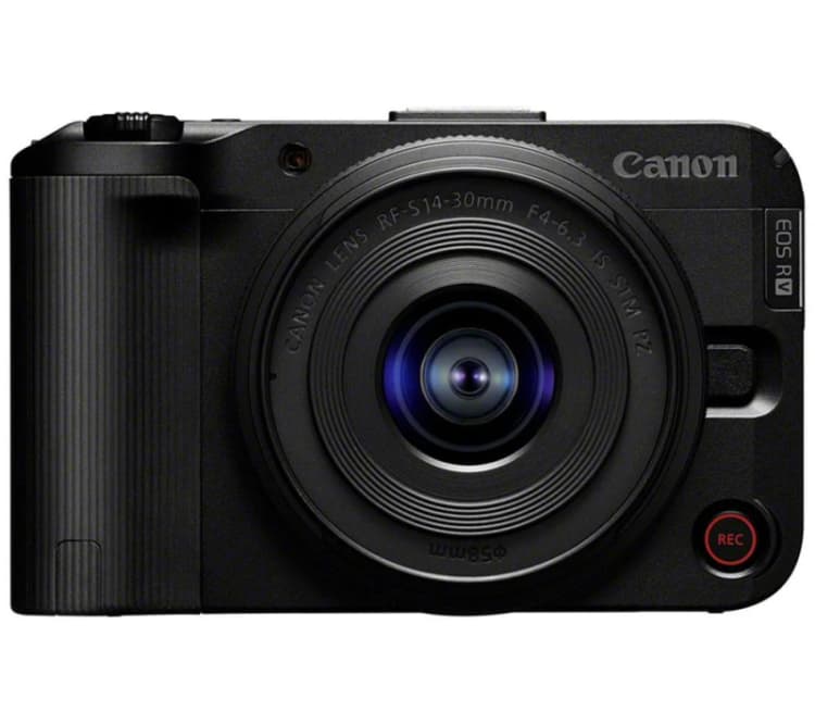 Image of Canon EOS R50 V Mirrorless Camera with RF-S 14-30 mm f/4-6.3 IS STM PZ Lens, Black 8714574690490